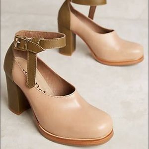 Anthropologie Heels by Cubanas! SIZE 6